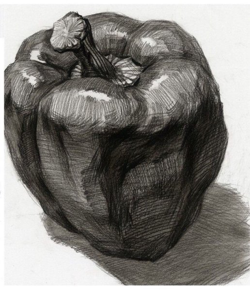 Картины грифельным карандашом