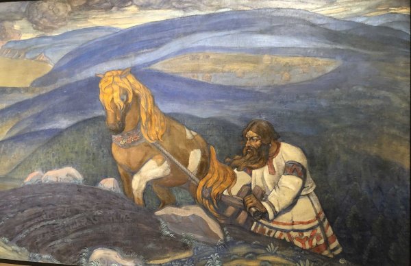 Андрей Рябушкин «Микула Селянинович», 1895г