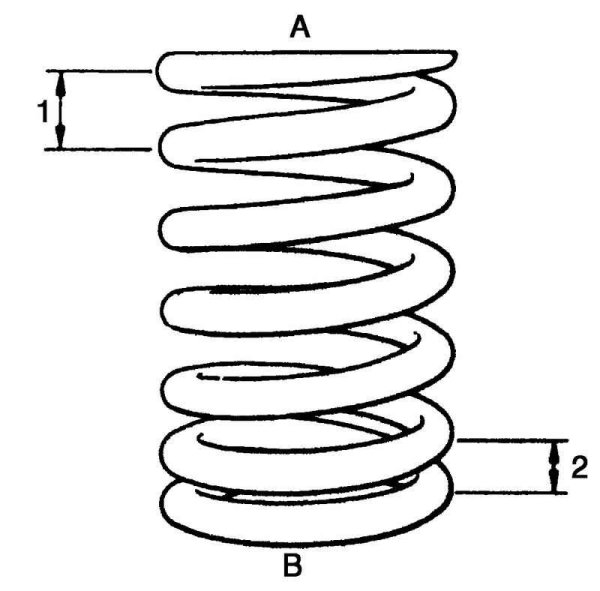 14.003 - Пружина клапана чертеж