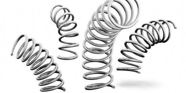 Пружина нарисованная