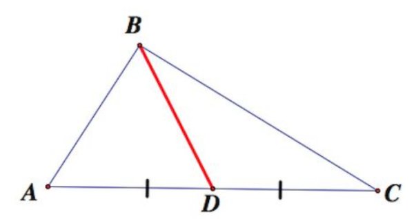 Начертить биссектрису треугольника