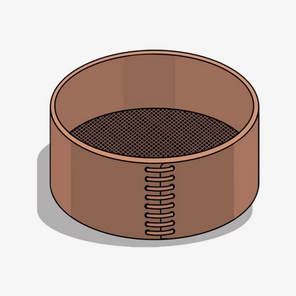 Сито на прозрачном фоне