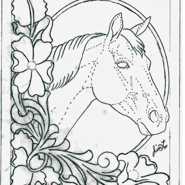 Эскиз рисунка для чеканки