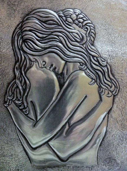 Картины с фольгой