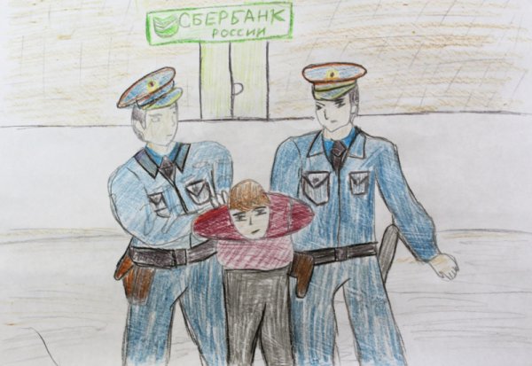 Рисунки полиции для проекта