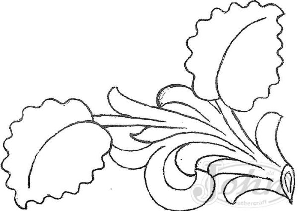 Трафарет для тиснения по фольге