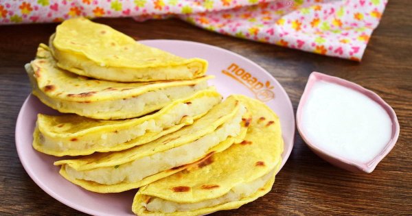 Татарская выпечка кыстыбый