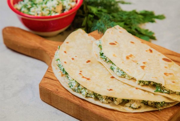 Татарское национальное блюдо кыстыбый