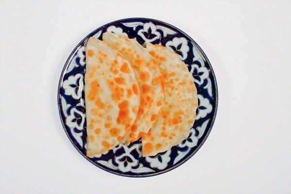 Кутаб с сыром и зеленью