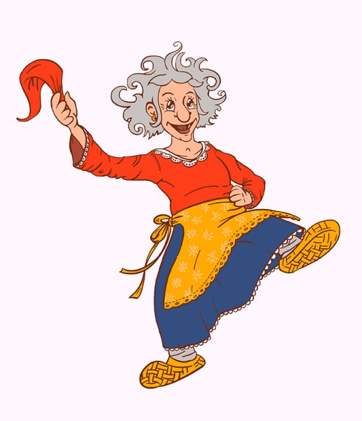 Мультяшные бабушки