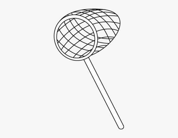 Сачок раскраска