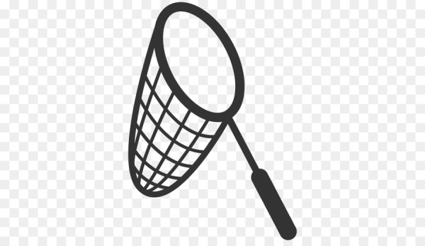 Сачок для бабочек вектор