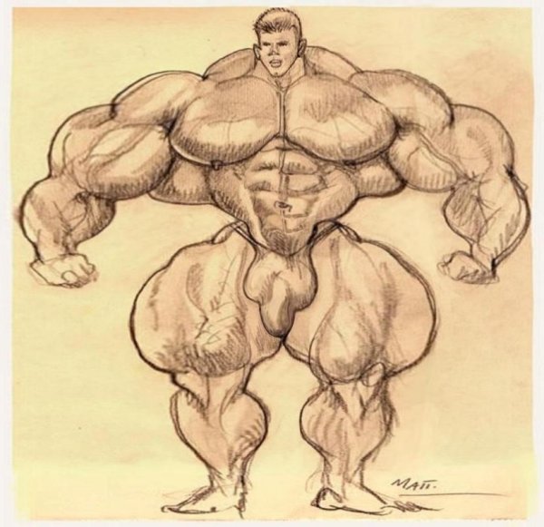 Нарисованные качки