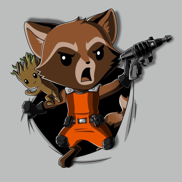 Стражи Галактики Чиби ракета