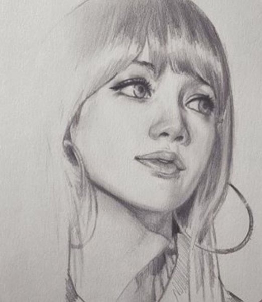 Lisa BLACKPINK портрет