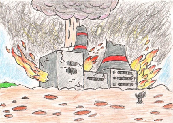 ЧС техногенного характера рисунок