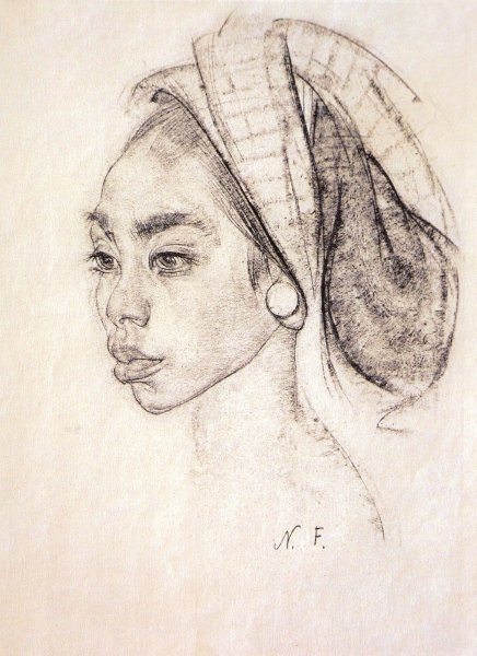 Николай Фешин Наброски