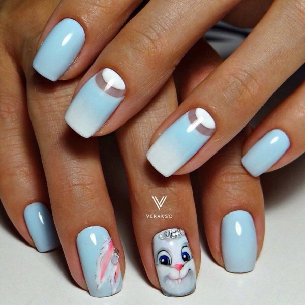 Маникюр гель