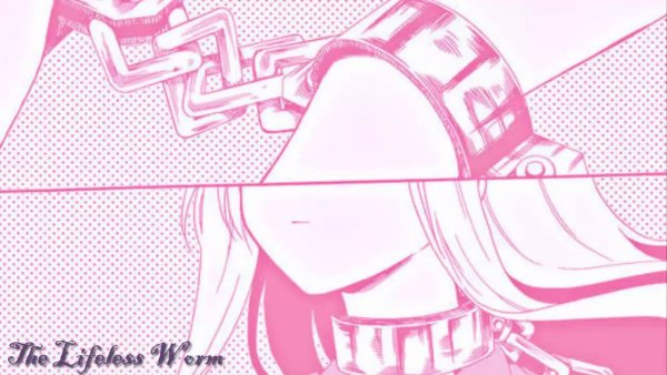 Розовый фон для манги