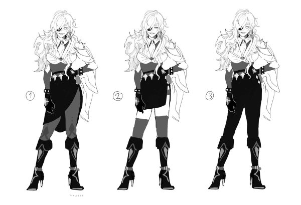 Фем Кэйа Геншин