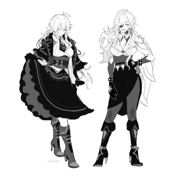 Сяо горничная Геншин