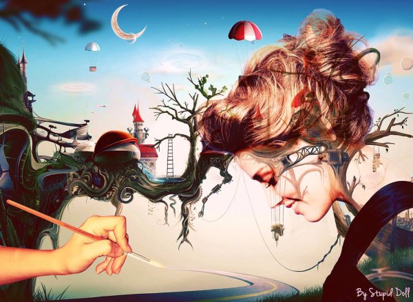 Сюрреализм иллюстрации