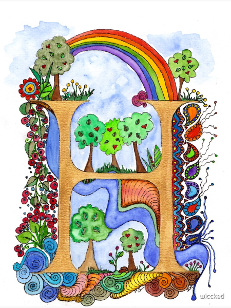 Живые буквы