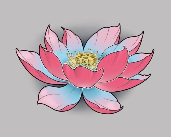 Стилизованный Лотос