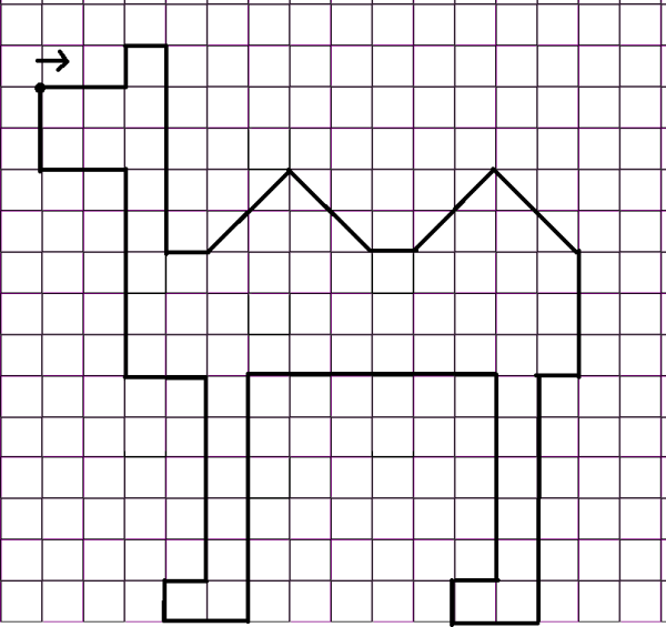 Кумир чертежник задания слон