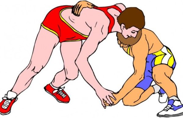 Греко Римская борьба анимаций