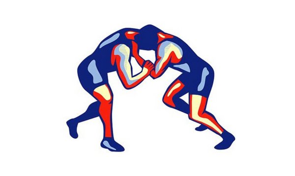 Борцы греко-римской борьбы ветор