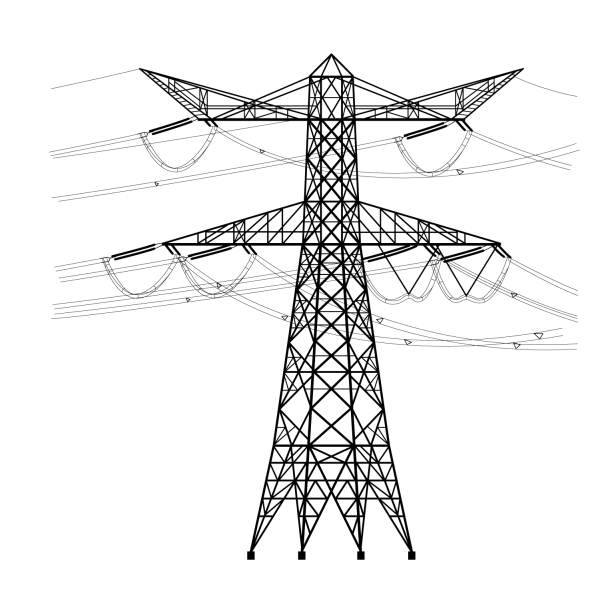 Высоковольтные линии электропередач