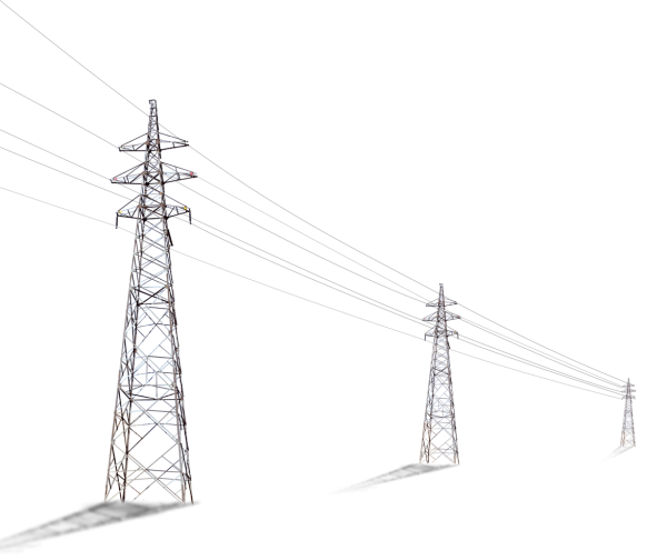 Вышка электропередач снизу вектор