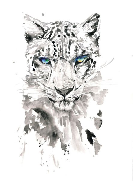 Снежный Барс тату