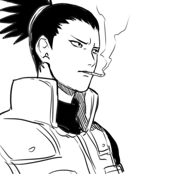 Шикамару Нара Манга