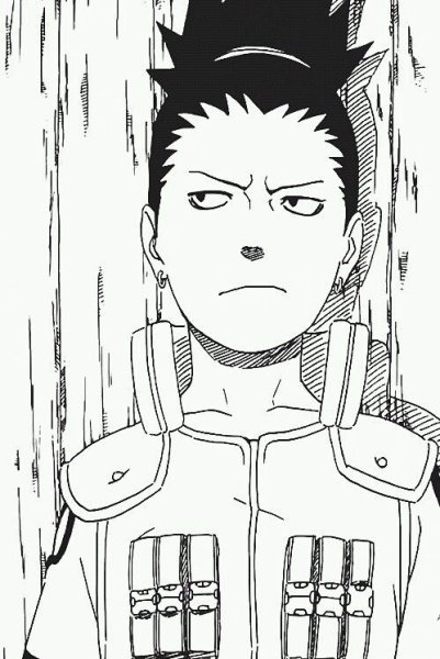 Шикамару Нара Манга