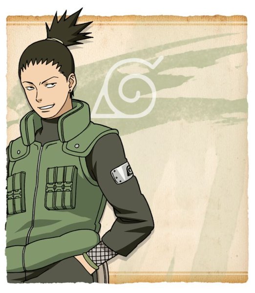 Шикамару и Наруто из Наруто