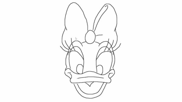 Дейзи дак мордочка