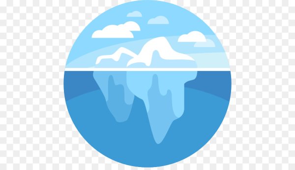 Арктика на прозрачном фоне