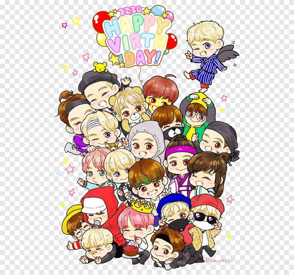 Группа BTS Чиби