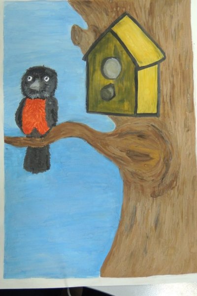 Скорец, суворовушка, скворечник