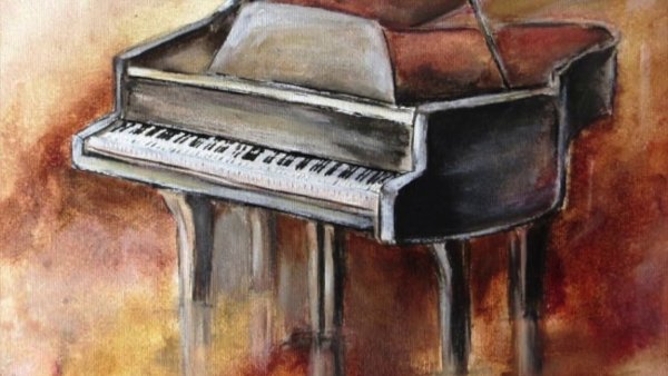 Пианино рисунок
