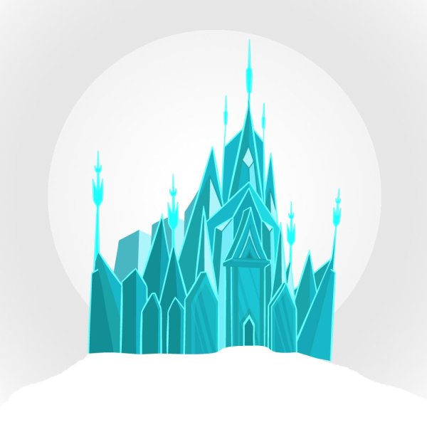 593 Замок "Снежная Королева"