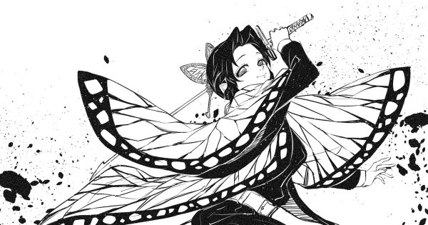 Манга клинок рассекающий демонов Шинобу