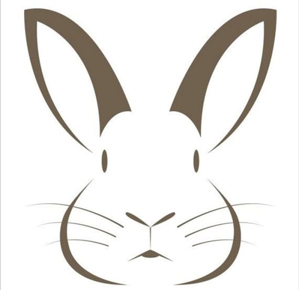 Трафаремордочки зайца