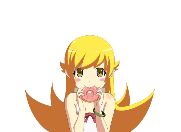 Синобу Осино с мечом