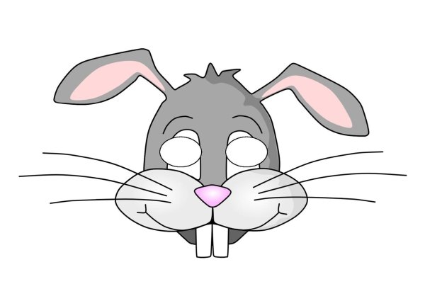 Мордочка зайчика