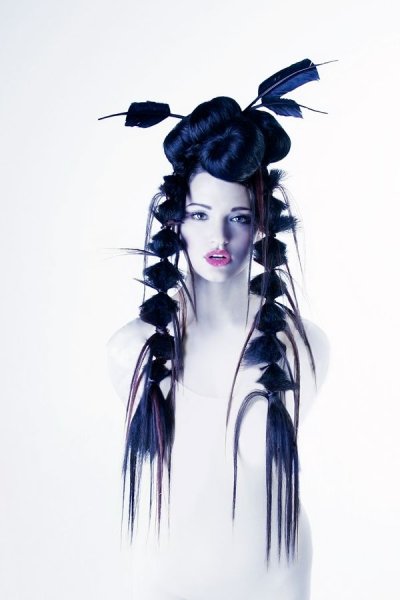 Эскиз прически