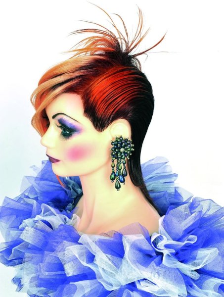 Рисование современных стрижек