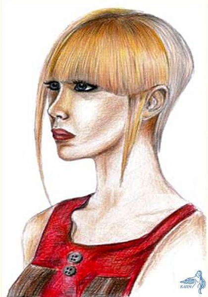 Авангардные прически